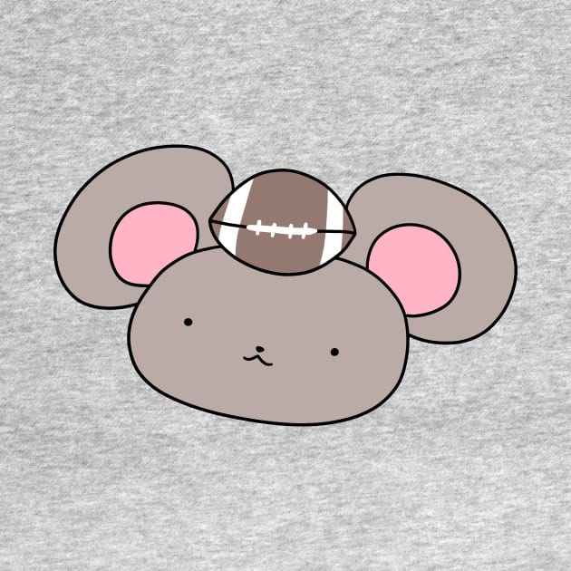 Football Mouse Face by saradaboru